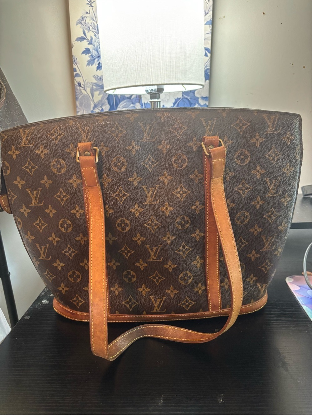Authentic Louis Vuitton Vintage Monogram Babylone Tote Shoulder Bag